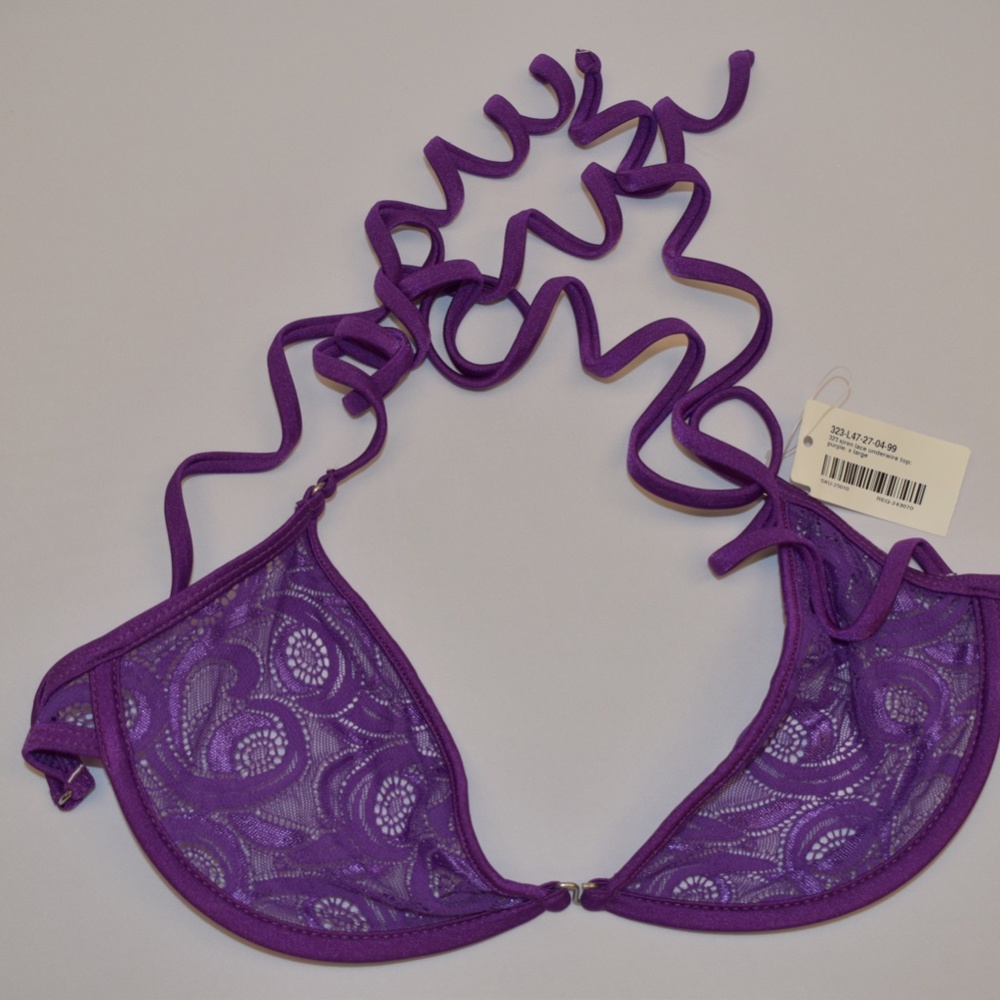 Wicked Weasel Bikini 312 Siren Lace Underwire Bikini Top XL